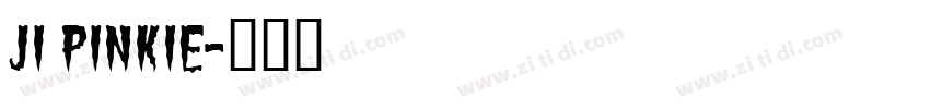 JI Pinkie字体转换